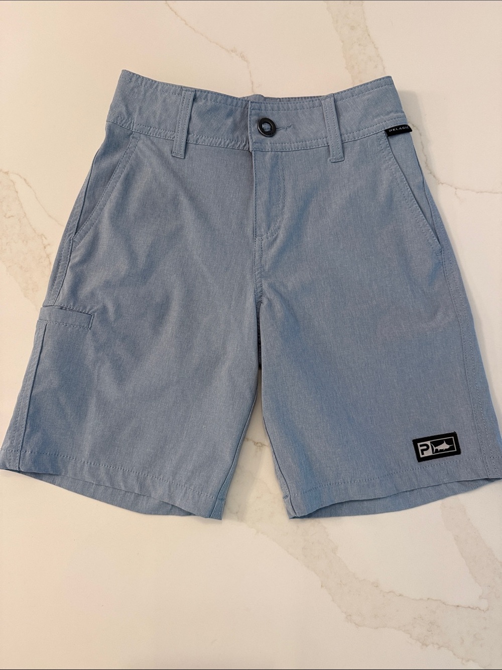 Pelagic Youth Light Blue Swim Trunks